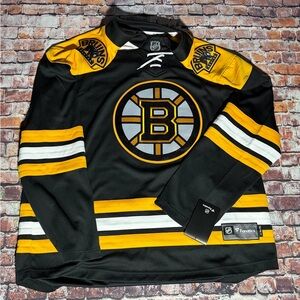 Fanatics Black and Yellow Hockey Jersey